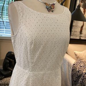 White House Black market cotton dress